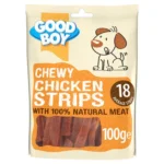 Chewy Chicken Strips ? 100g