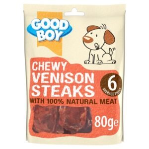 Chewy Venison Steaks ? 80g