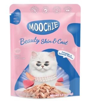 MOOCHIE BEAUTY SKIN & COAT MINCE with TUNA- 70g