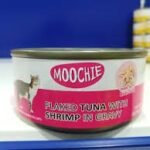 Moochie Cat Wet Food Mince tuna with shrimp in Gravy 156G